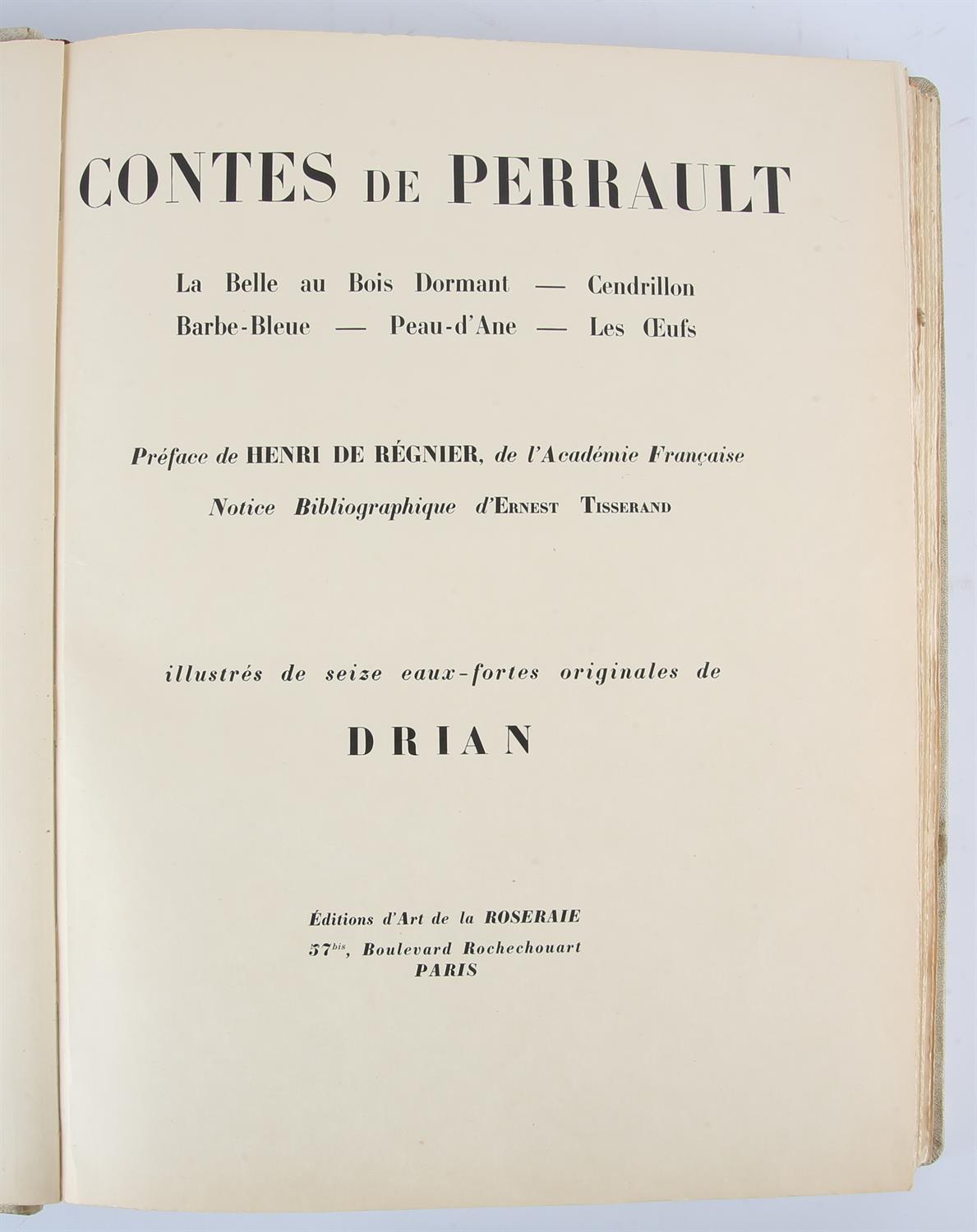 Perrault, Charles, 'Contes: La Belle au Bois Dormant - Cendrillon - Barbe-Bleu - Peau d'Ane - Les - Image 2 of 3