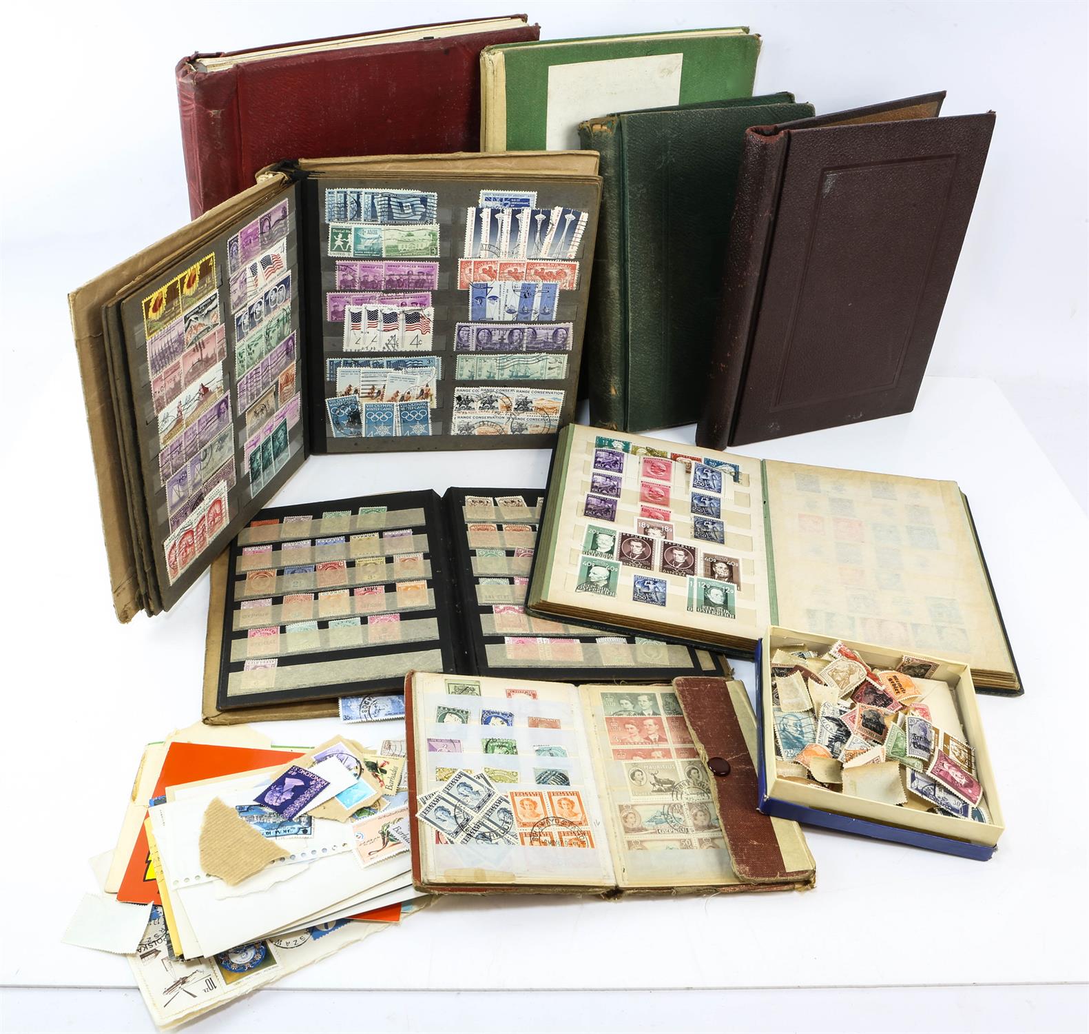 Accumulation of mostly used World Stamps in albums, loose in packets, majority pre 1960's with