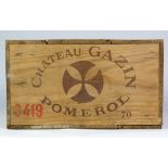 Chateau Gazin, Pomerol, 1970, in owc