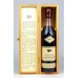 Armagnac Laubade 1960, 70cl, wax seal, in owc