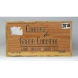 Chateau du Grand Cardinal, St. Emilion 2010 , in owc (12 bottles)