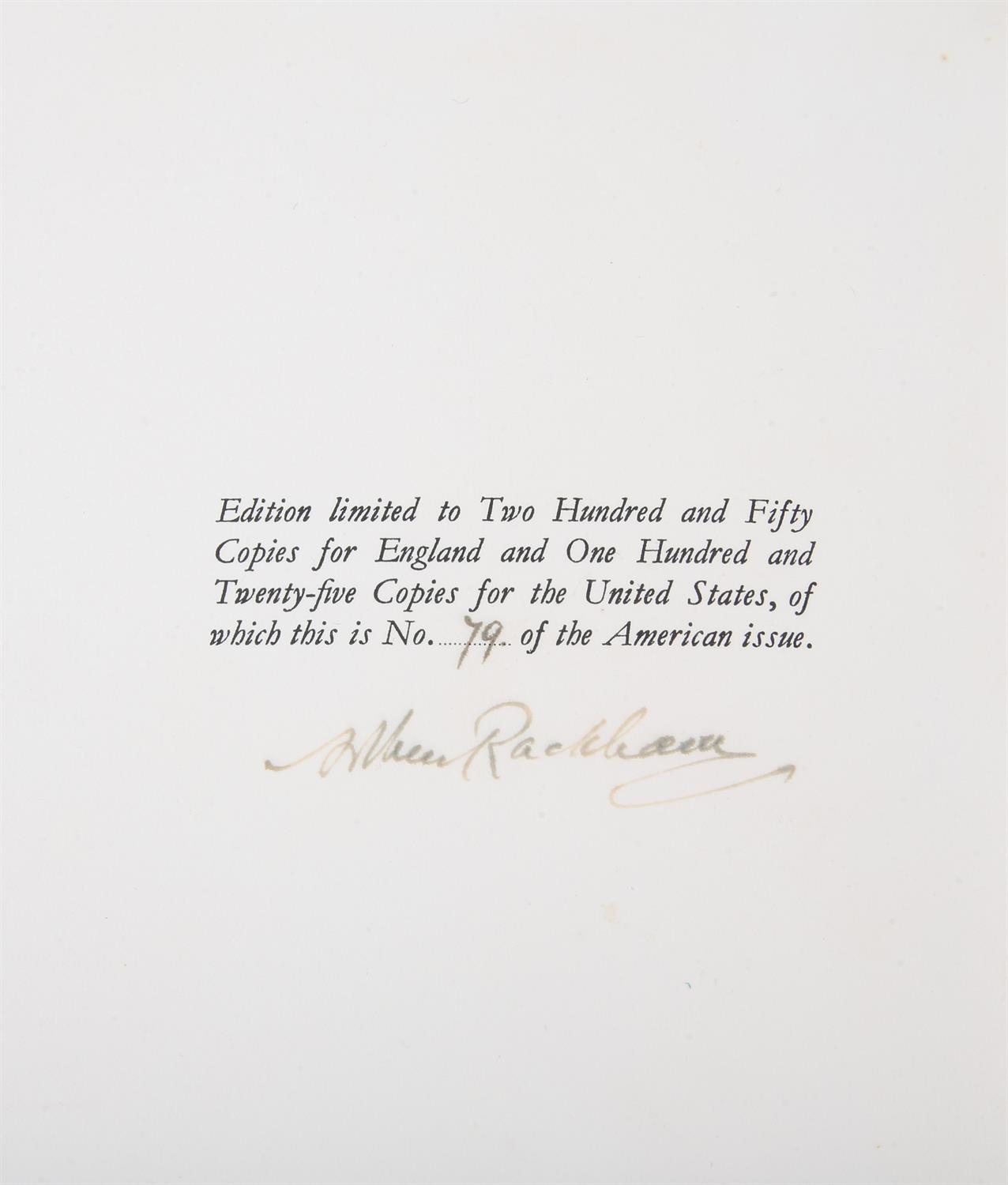 Rackham, Arthur, 'The Legend of Sleepy Hollow' by Washington Irving, Philadelphia, - Image 2 of 3
