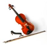 A violin, 20th Century, Josef Jan Dvoiak, Czechoslovakia, label to interior, 60cm long,