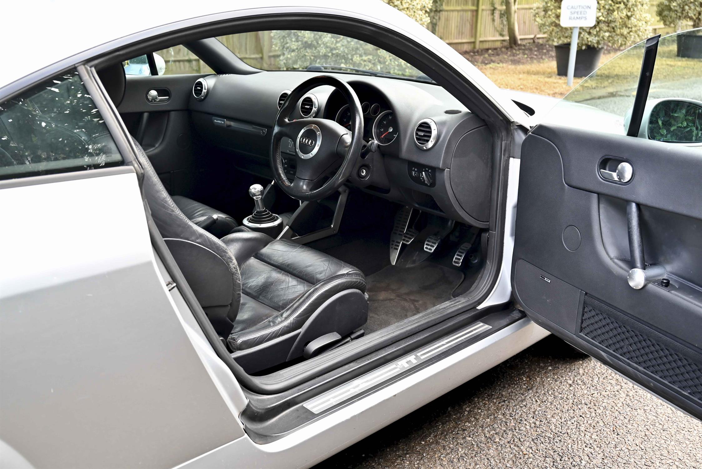 2002 Audi TT 1.8 T Quattro. Registration number LT52 OAG. Metallic Silver with Black leather - Image 9 of 10