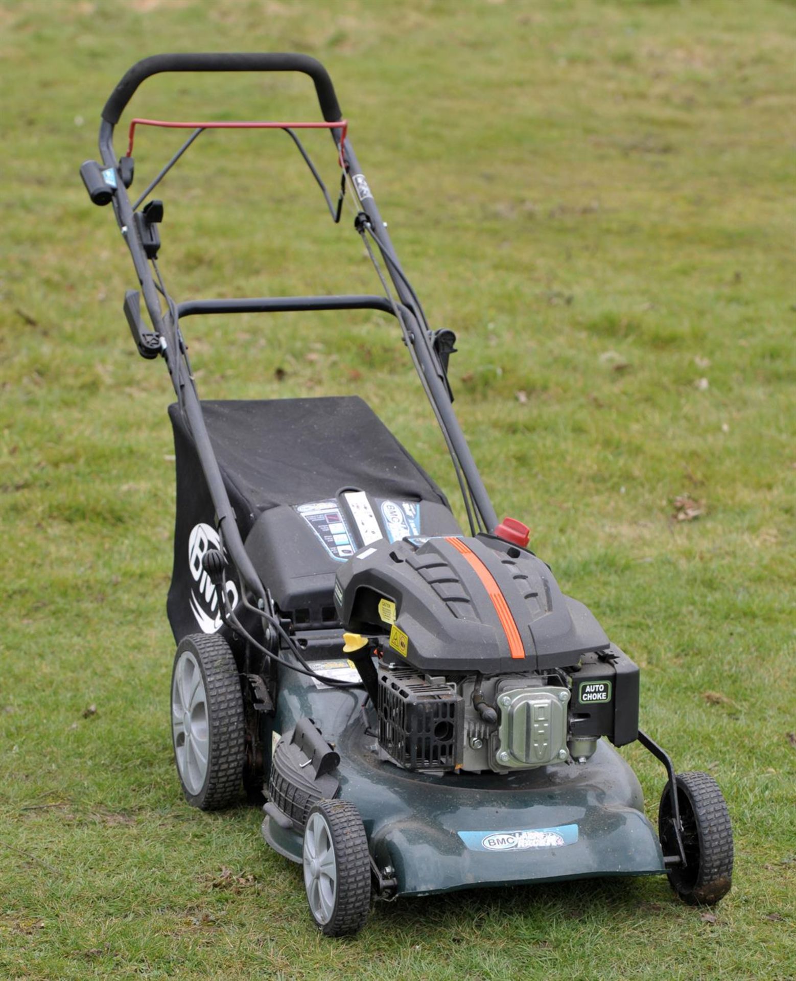 Wolf 5.5 HP Engine, two blade Lawn Racer Mower. PLEASE NOTE BUYERS PREMIUM AT THE STANDARD IN - Image 3 of 9