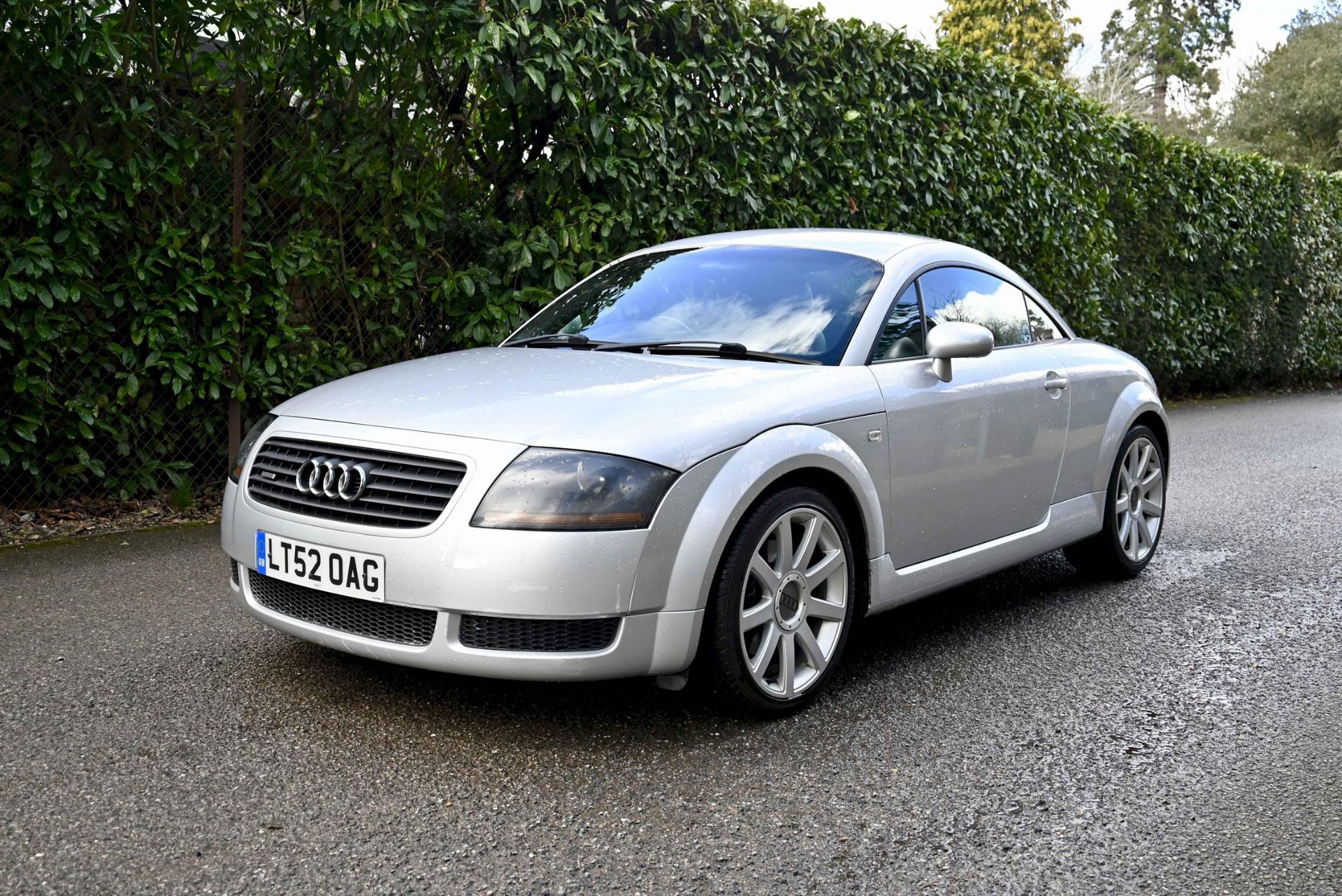 2002 Audi TT 1.8 T Quattro. Registration number LT52 OAG. Metallic Silver with Black leather