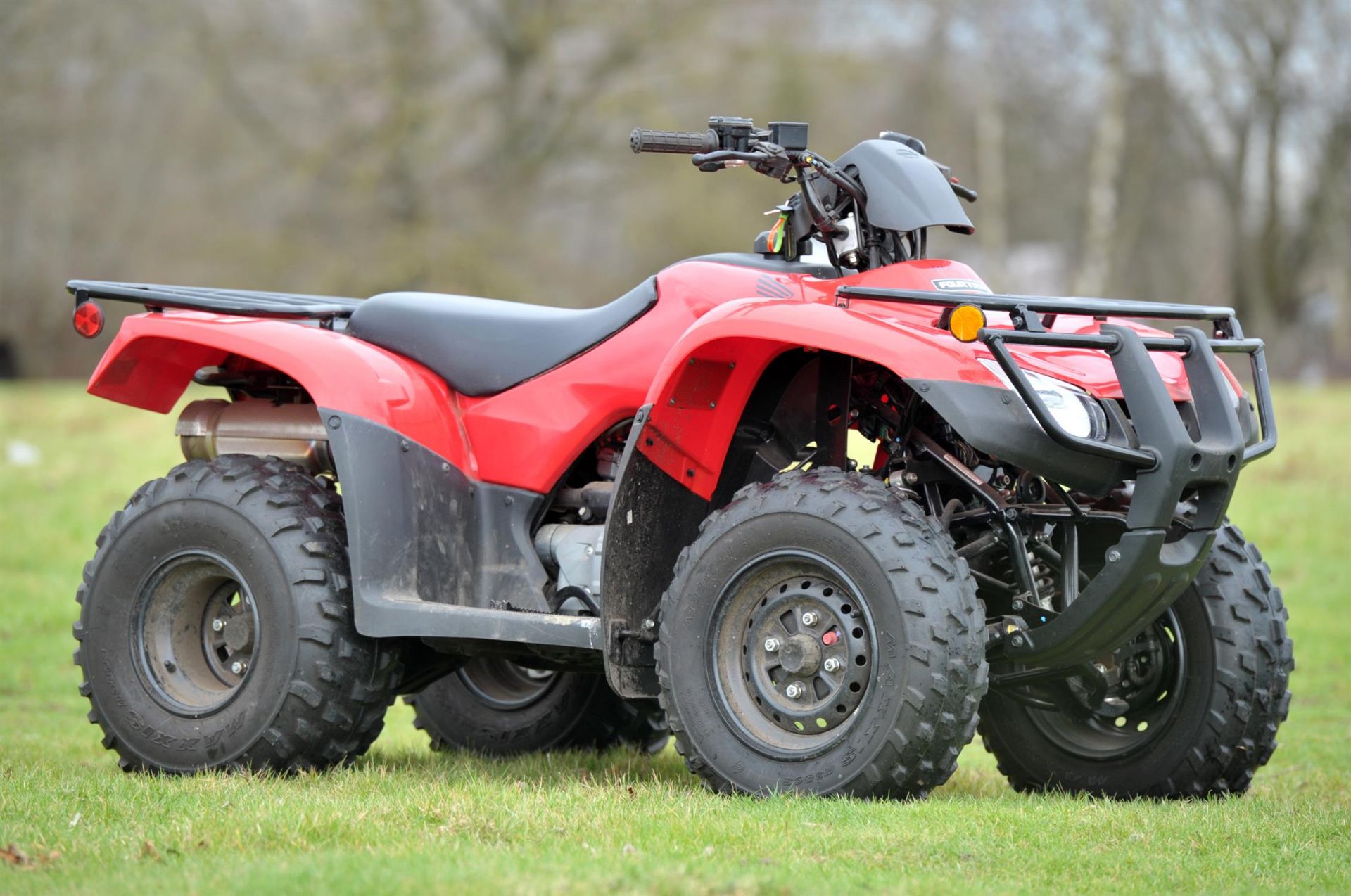 Honda Quad Bike ATV - TRX 250 TEM. Red. 250cc. - All wheel drive Honda Quad bike - One owner quad - Image 2 of 19