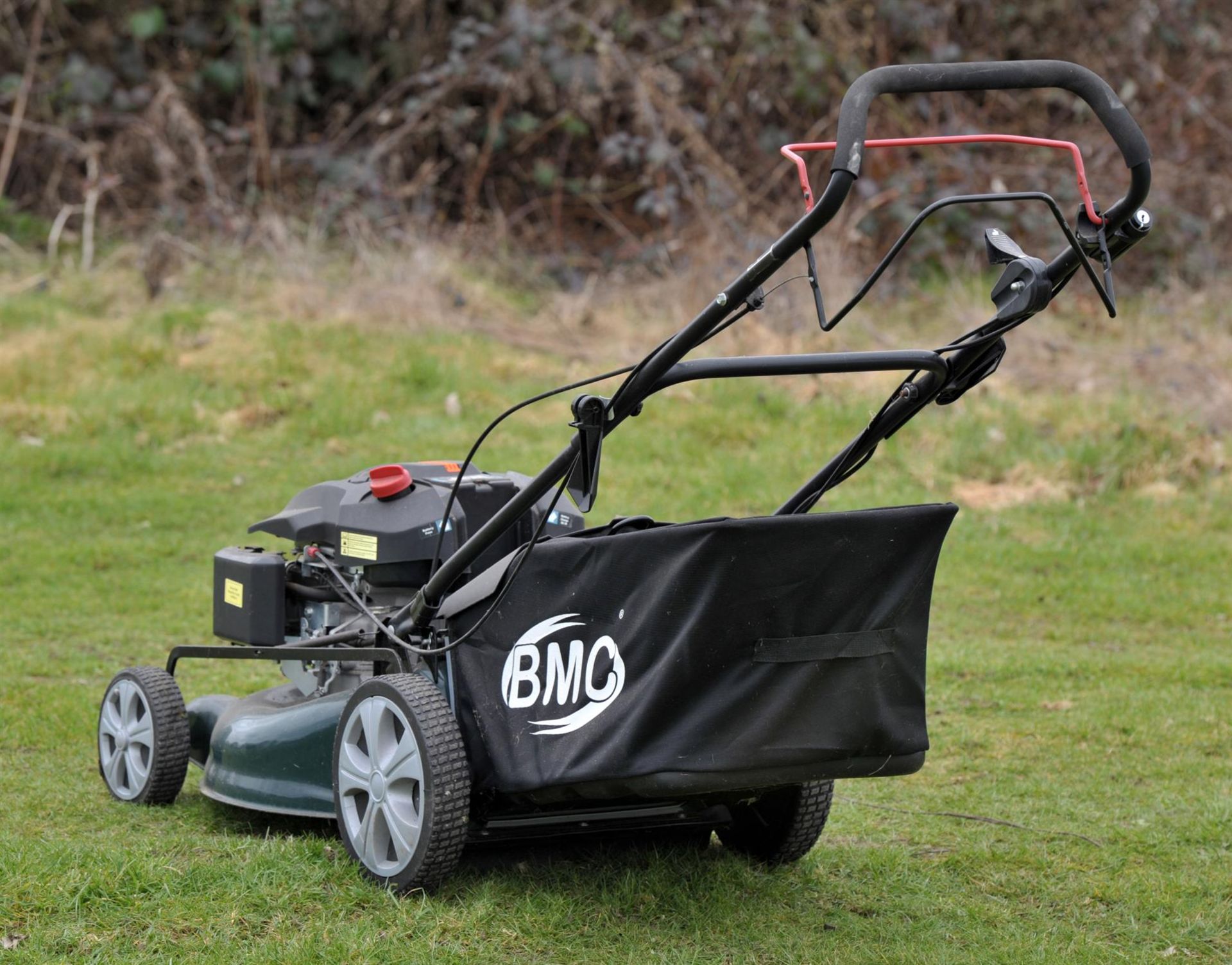 Wolf 5.5 HP Engine, two blade Lawn Racer Mower. PLEASE NOTE BUYERS PREMIUM AT THE STANDARD IN - Image 7 of 9