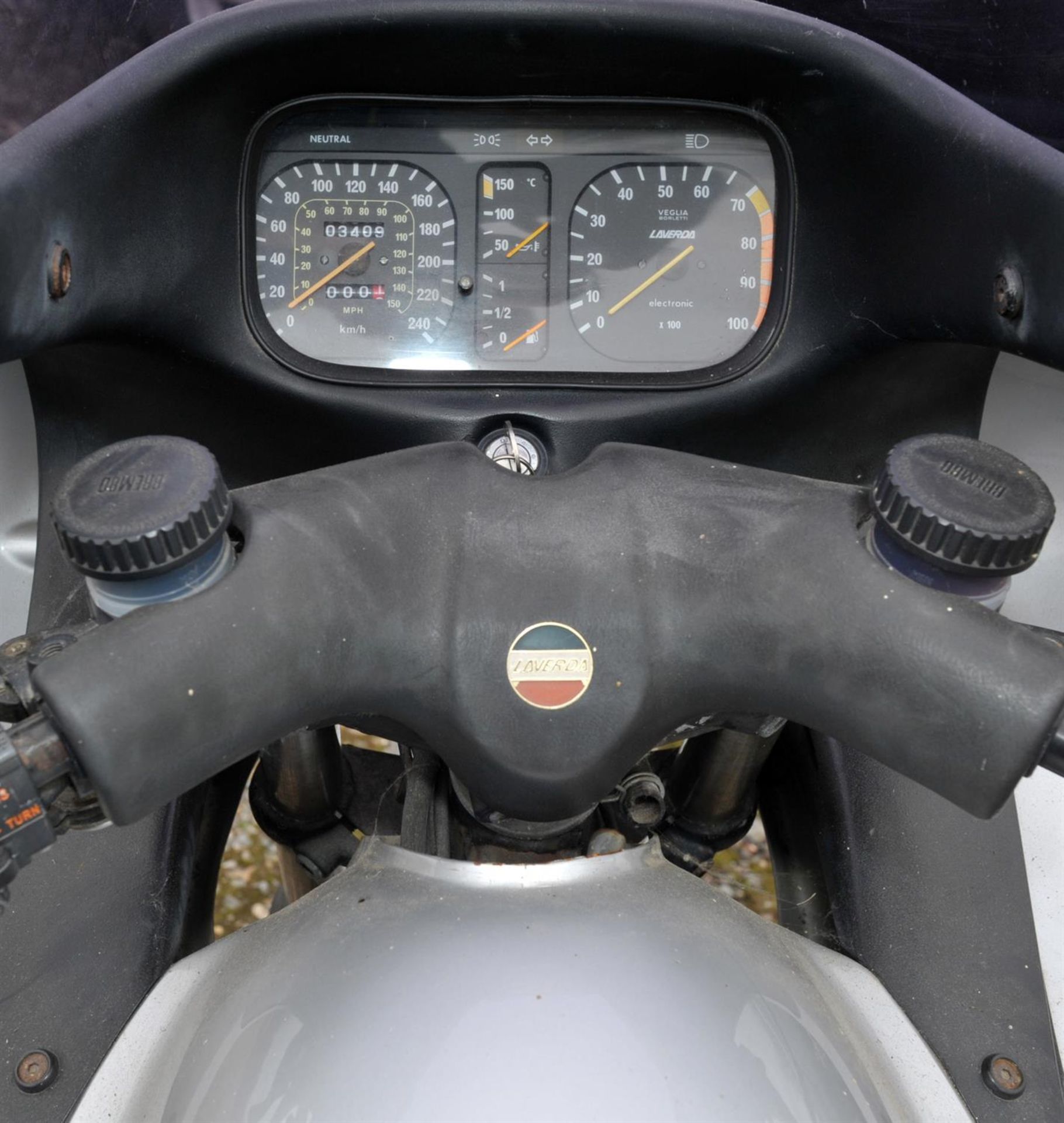 Motor Bike, Laverda RGS 1000 Executive, silver chassis, registration number D718 HPR, 1.8cc. - Image 11 of 12