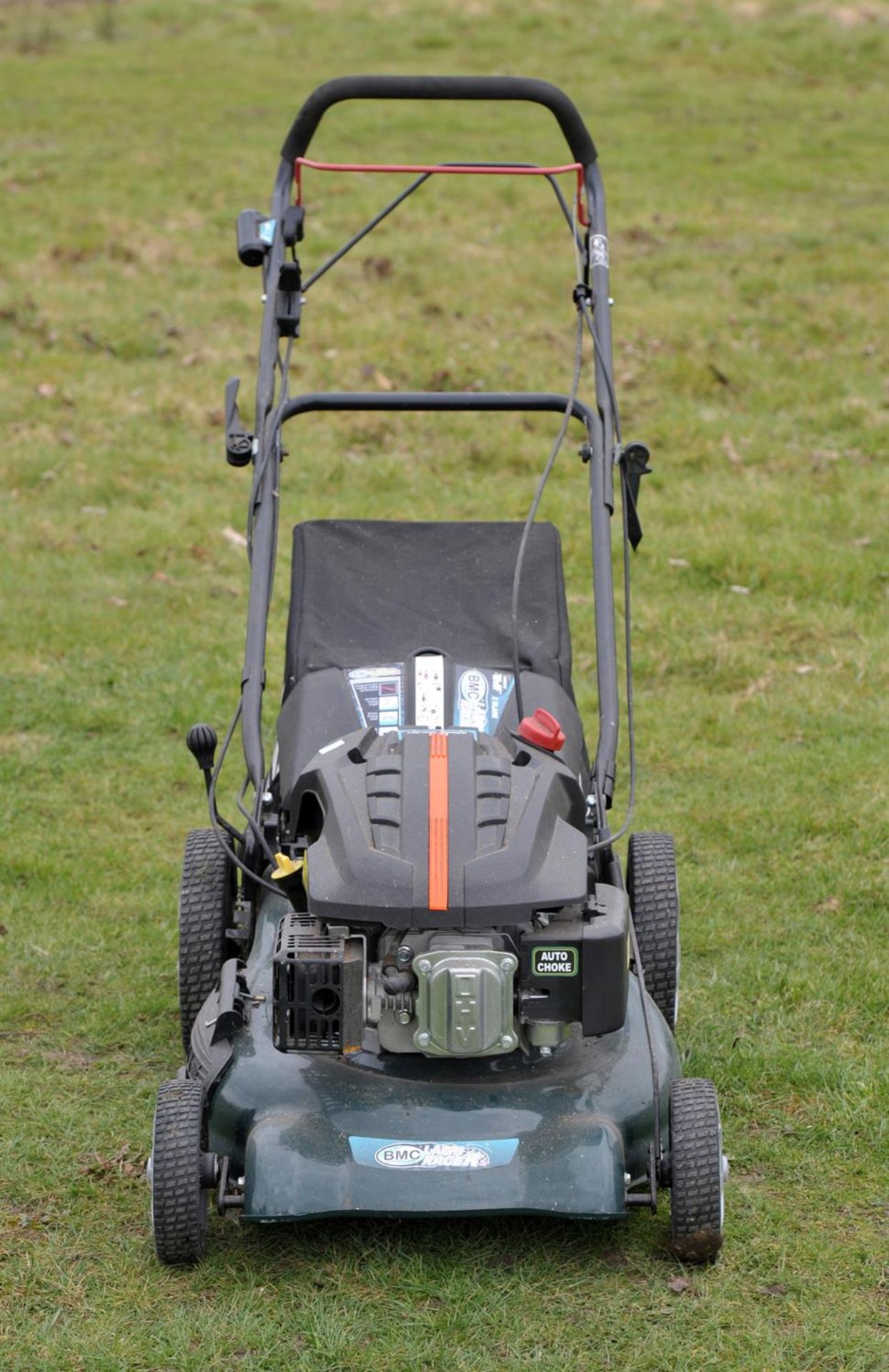 Wolf 5.5 HP Engine, two blade Lawn Racer Mower. PLEASE NOTE BUYERS PREMIUM AT THE STANDARD IN - Image 4 of 9