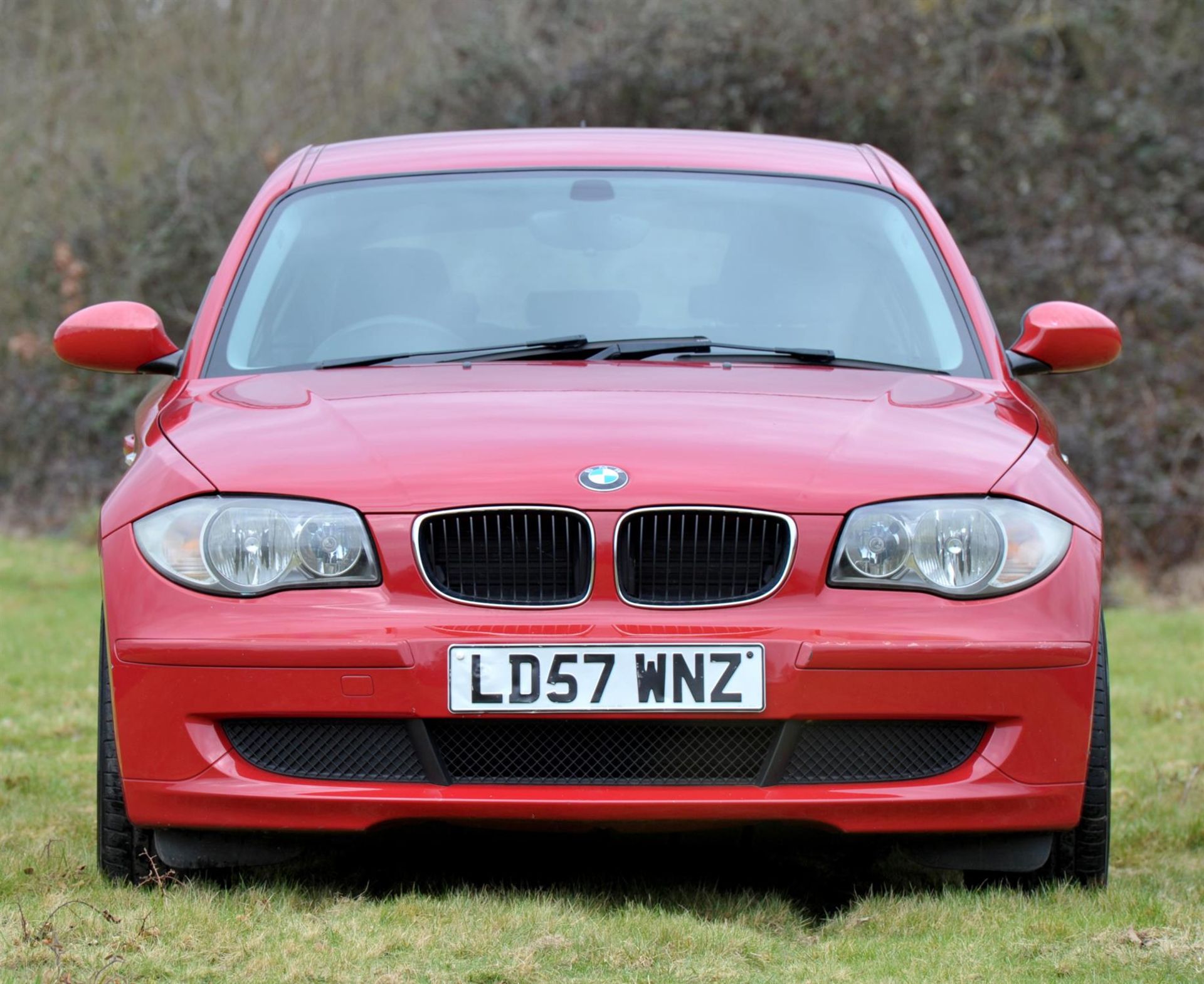 2007 BMW 116i 5 Door in red. Registration number LD57 WNZ - Economical and benefiting from the - Image 2 of 14