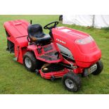 Countax C300H mower ride on. Engine starts and runs the mower but has a fan belt problem which