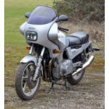 Motor Bike, Laverda RGS 1000 Executive, silver chassis, registration number D718 HPR, 1.8cc.