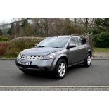 2009 Nissan Murano 3.5 Automatic. Registration number FX09 ZVY. 3,498cc petrol, auto 5-door MPV.