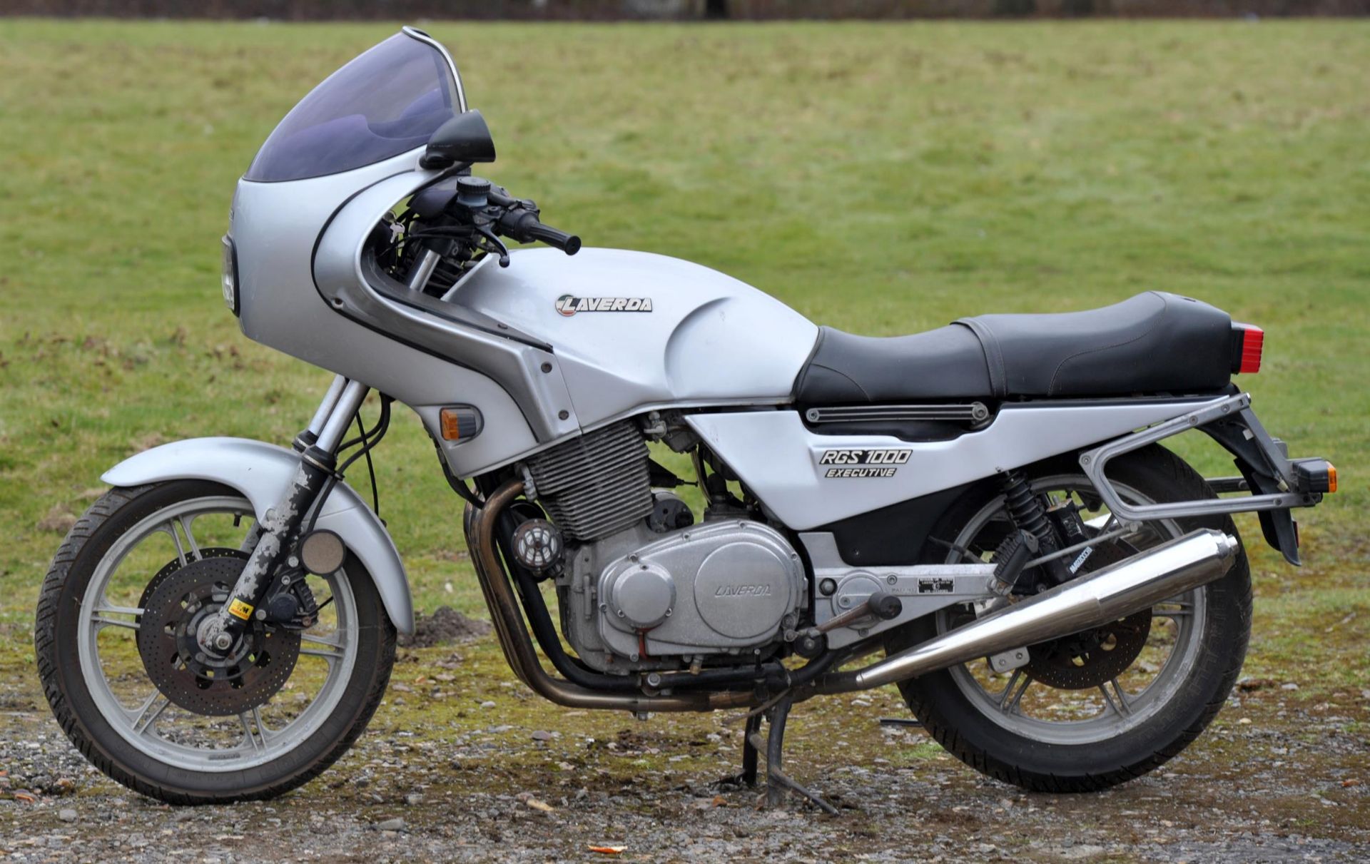 Motor Bike, Laverda RGS 1000 Executive, silver chassis, registration number D718 HPR, 1.8cc. - Image 12 of 12