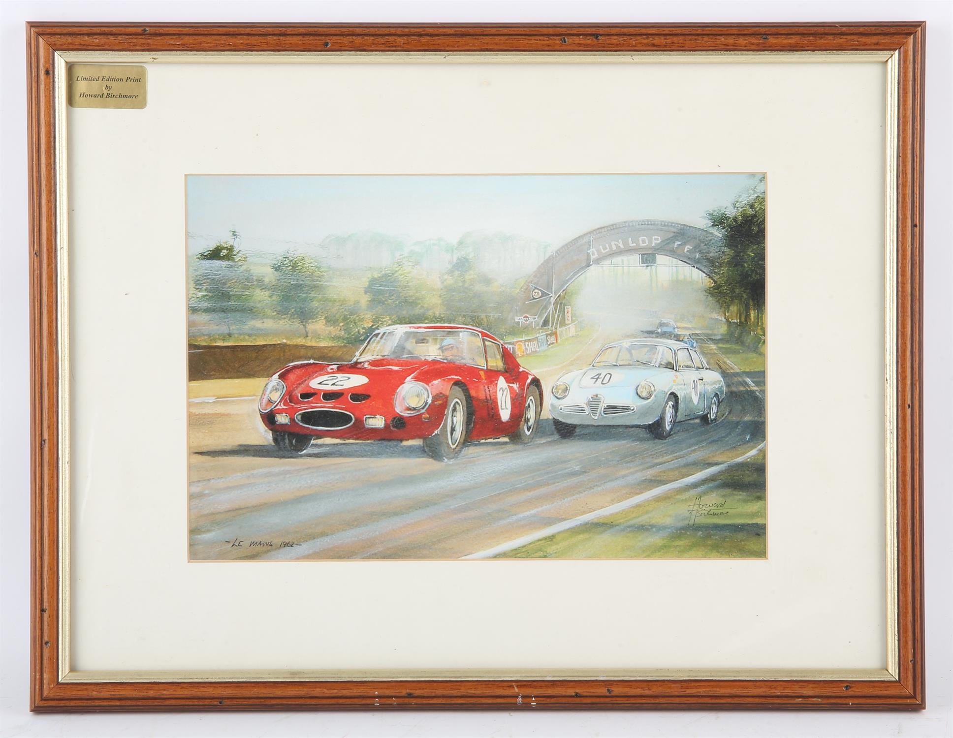 Two Classic racing prints - Maserati Team by Craig Warwrick Coloured photographic print, - Image 2 of 2