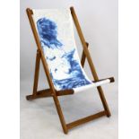 § Tracey Emin (British, b. 1963), deckchair, screenprint on fabric and deckchair,