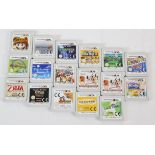 17 Nintendo 3DS Demo Cartridges This lot contains 17 official Nintendo 3DS Demo cartridges,