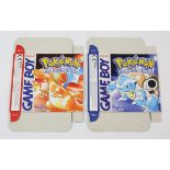 Pokémon Red & Blue New Flat Boxes. This lot contains original and official flat boxes for the