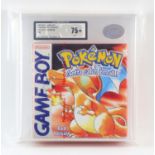 Pokemon Red UKG 75+ EX+ Sealed - Game Boy. This game has been graded a 75+ by UKG,