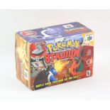 Pokémon Stadium - Boxed & Complete - N64 This lot contains a boxed copy of Pokémon Stadium for the