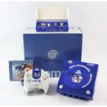 Sega Dreamcast Sonic 10th Anniversary Console - Boxed & New - signed console by Yuji Naka This lot