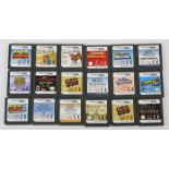 18 Nintendo DS Demo Cartridges This lot contains 18 official Nintendo DS Demo cartridges,