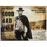 The Good, The Bad and The Ugly (R-2008) British Quad film poster, Park Circus release,