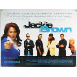Jackie Brown (1997) British Quad film poster, written and directed by Quentin Tarantino, rolled,