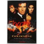 James Bond Goldeneye (1995) Advance One Sheet poster, starring Pierce Brosnan, rolled,