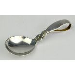 George Jensen Danish silver cactus pattern silver spoon.