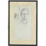 Jonathan Richard Turner, ‘Alistair Pirie’ Portrait of a Man. Graphite on paper, 1983.