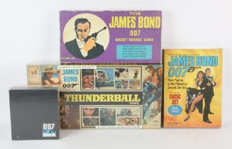 James Bond - Milton Bradley Thunderball game, Secret Service game by Spear's, Victory Games basic