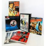 James Bond - Corgi gift set film cannister, Sideshow Collectibles 12 inch figure of Sean Connery in