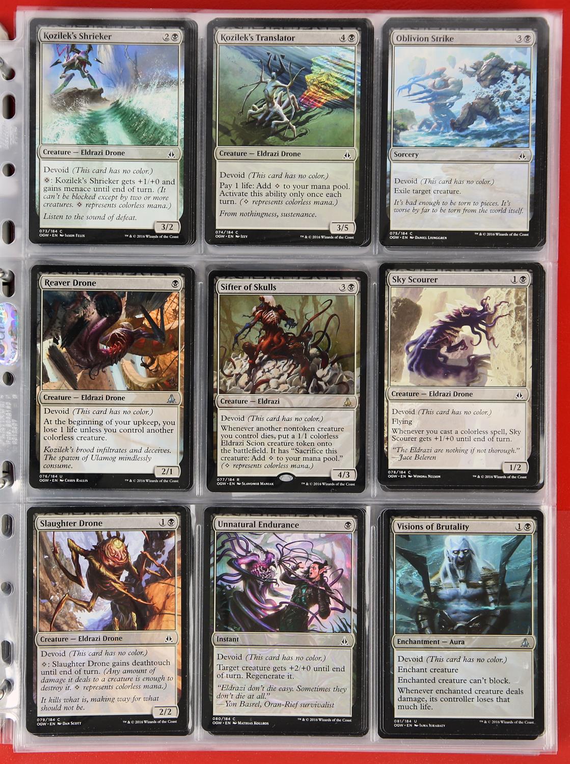 Magic The Gathering. Oath Of the Gatewatch Partial Set This lot features a near complete of - Image 21 of 21