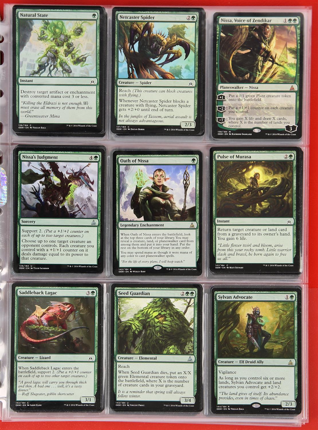 Magic The Gathering. Oath Of the Gatewatch Partial Set This lot features a near complete of - Image 8 of 21