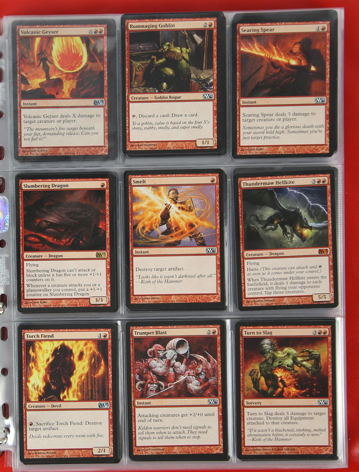 Magic The Gathering. Magic Core Set 2013 Partial Complete Set This lot features a partial complete - Image 9 of 28