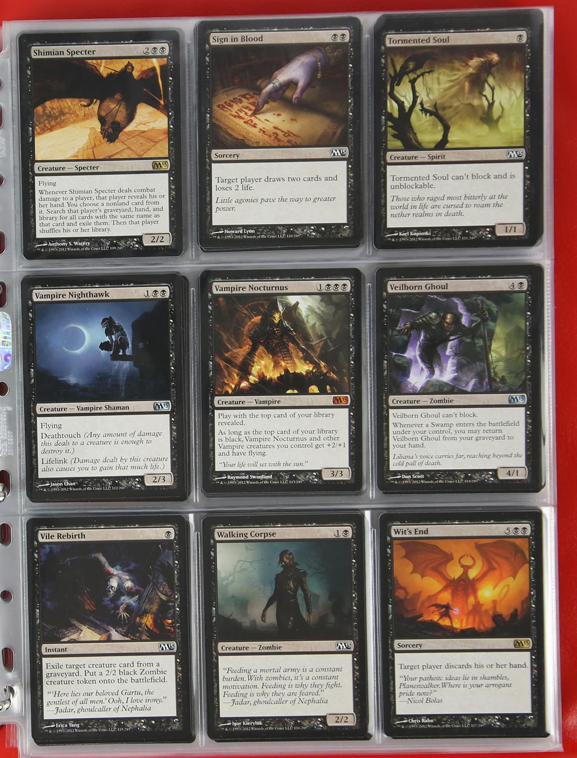 Magic The Gathering. Magic Core Set 2013 Partial Complete Set This lot features a partial complete - Image 5 of 28