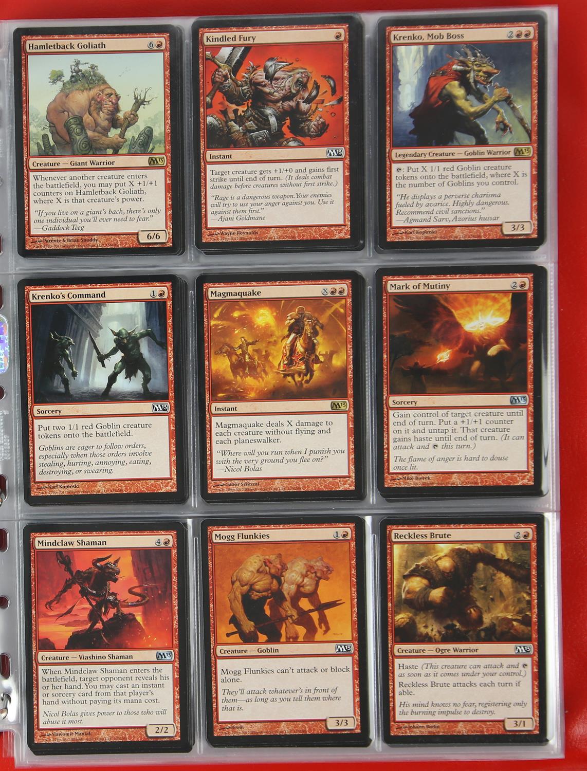 Magic The Gathering. Magic Core Set 2013 Partial Complete Set This lot features a partial complete - Image 8 of 28