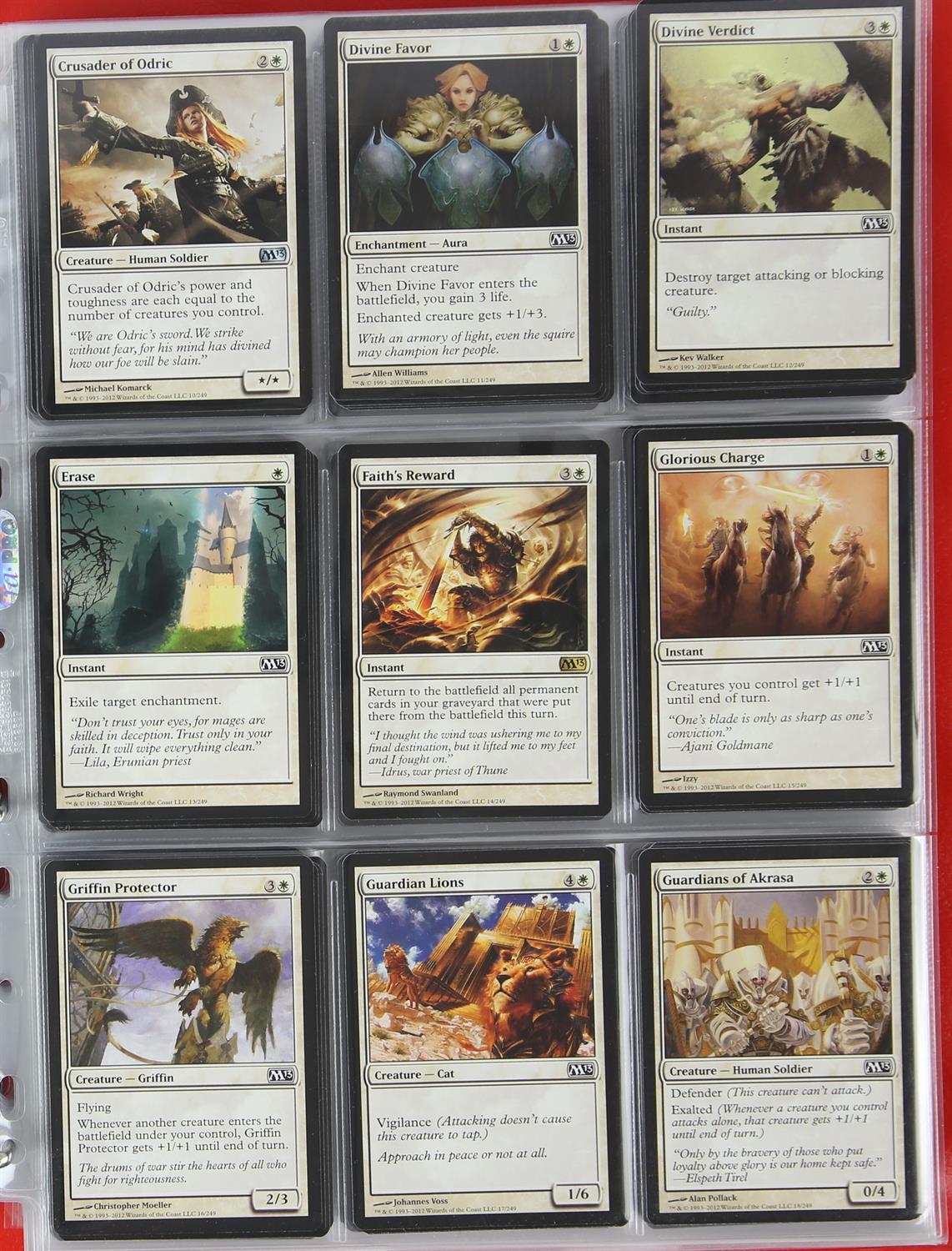 Magic The Gathering. Magic Core Set 2013 Partial Complete Set This lot features a partial complete - Image 12 of 28