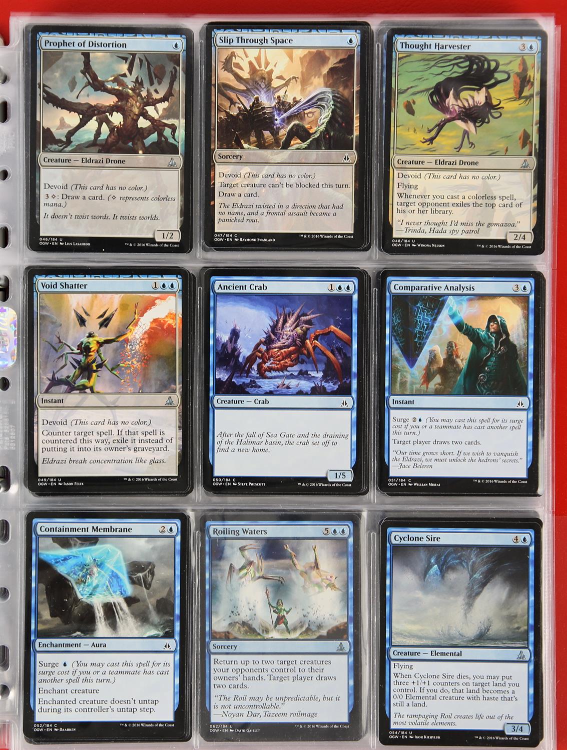 Magic The Gathering. Oath Of the Gatewatch Partial Set This lot features a near complete of - Image 18 of 21