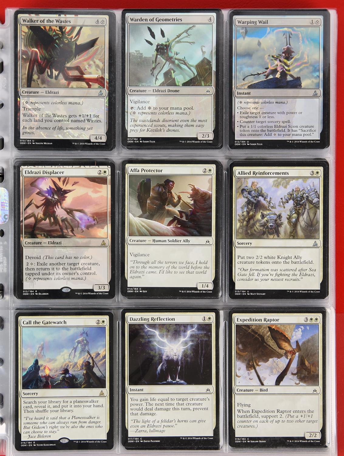 Magic The Gathering. Oath Of the Gatewatch Partial Set This lot features a near complete of - Image 12 of 21