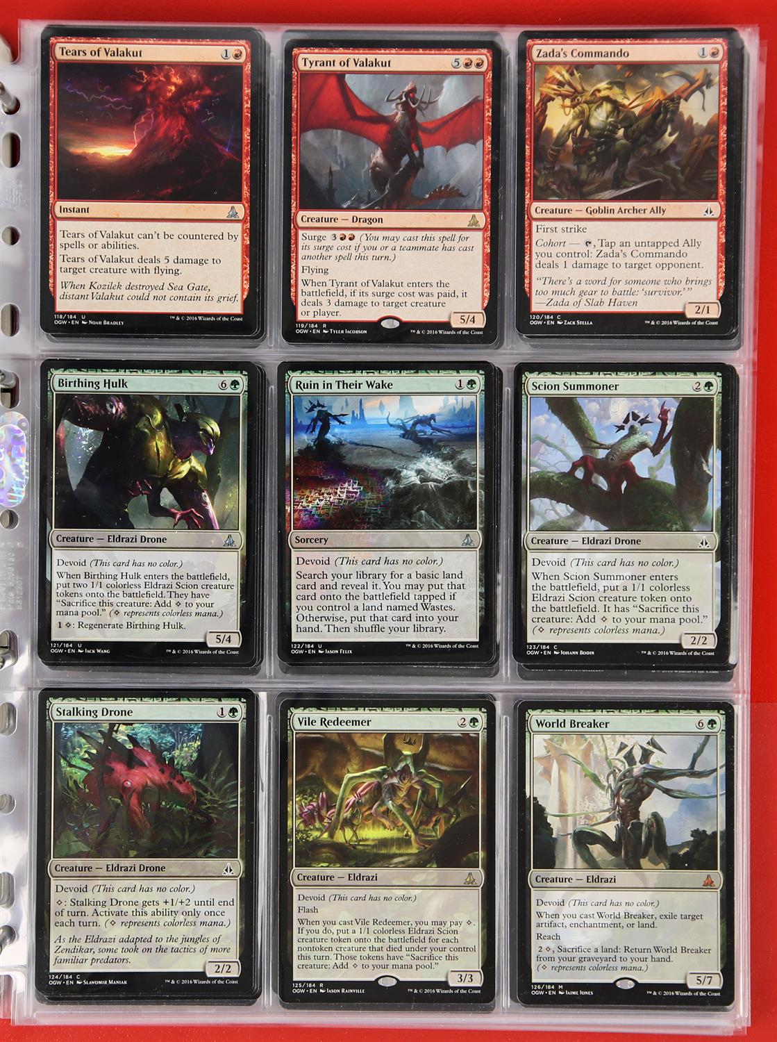 Magic The Gathering. Oath Of the Gatewatch Partial Set This lot features a near complete of - Image 6 of 21