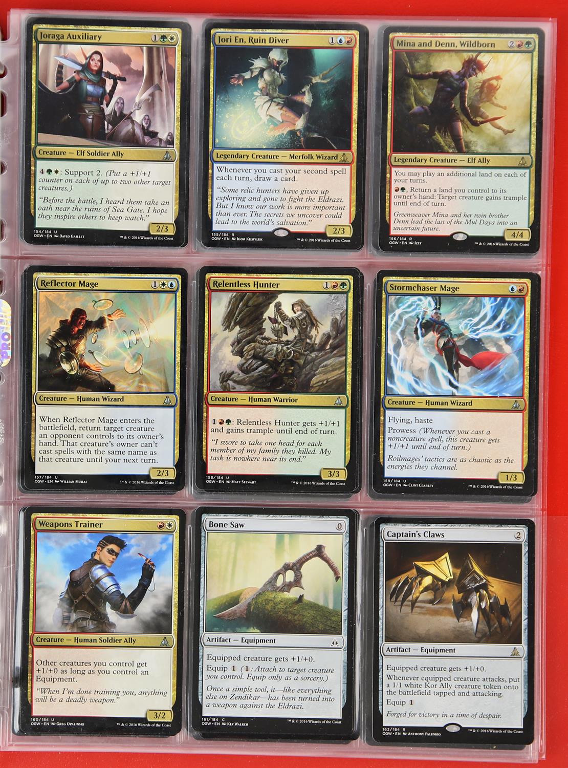 Magic The Gathering. Oath Of the Gatewatch Partial Set This lot features a near complete of - Image 10 of 21