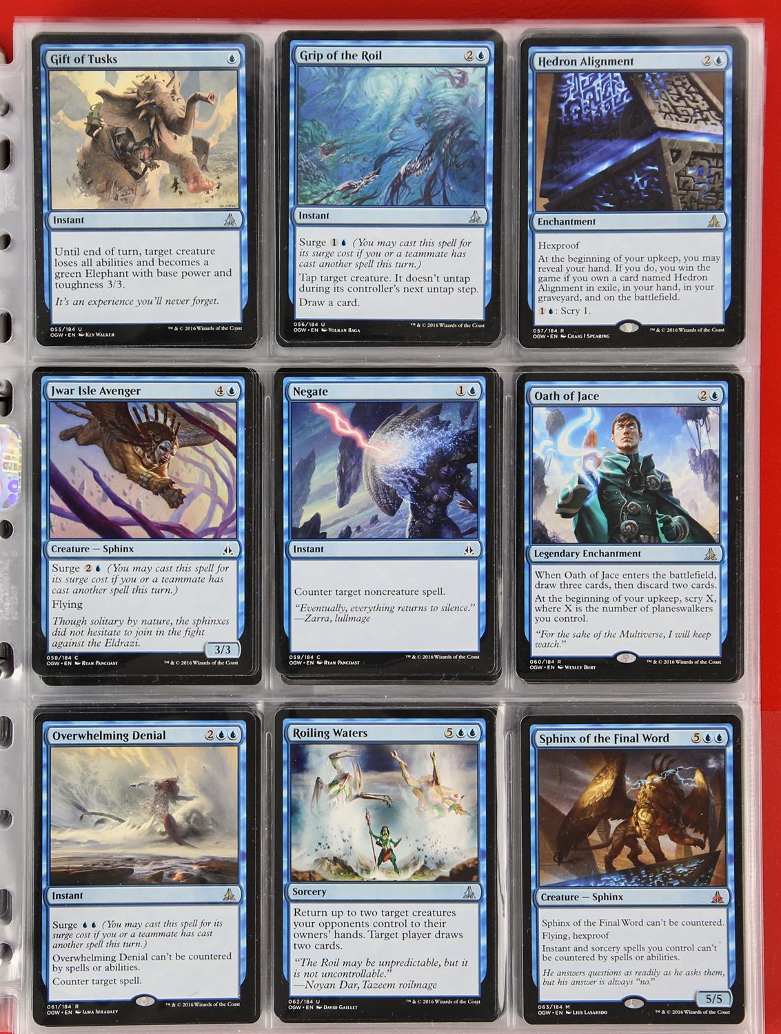 Magic The Gathering. Oath Of the Gatewatch Partial Set This lot features a near complete of - Image 19 of 21