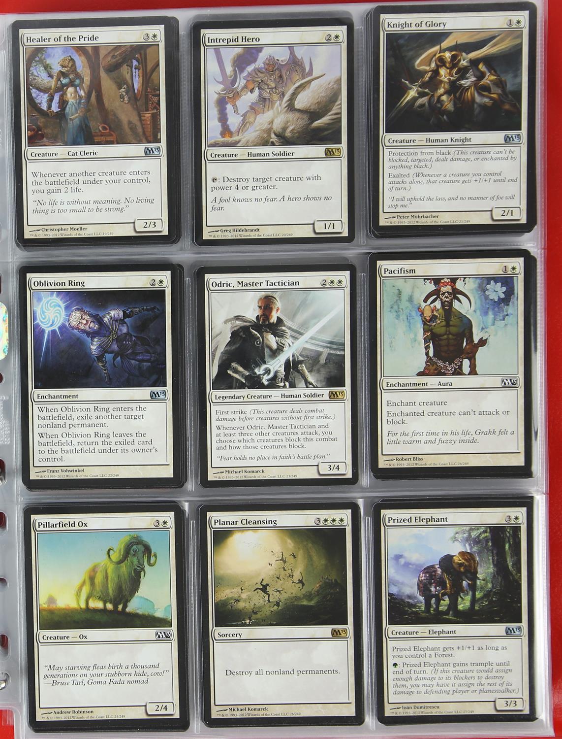 Magic The Gathering. Magic Core Set 2013 Partial Complete Set This lot features a partial complete - Image 22 of 28