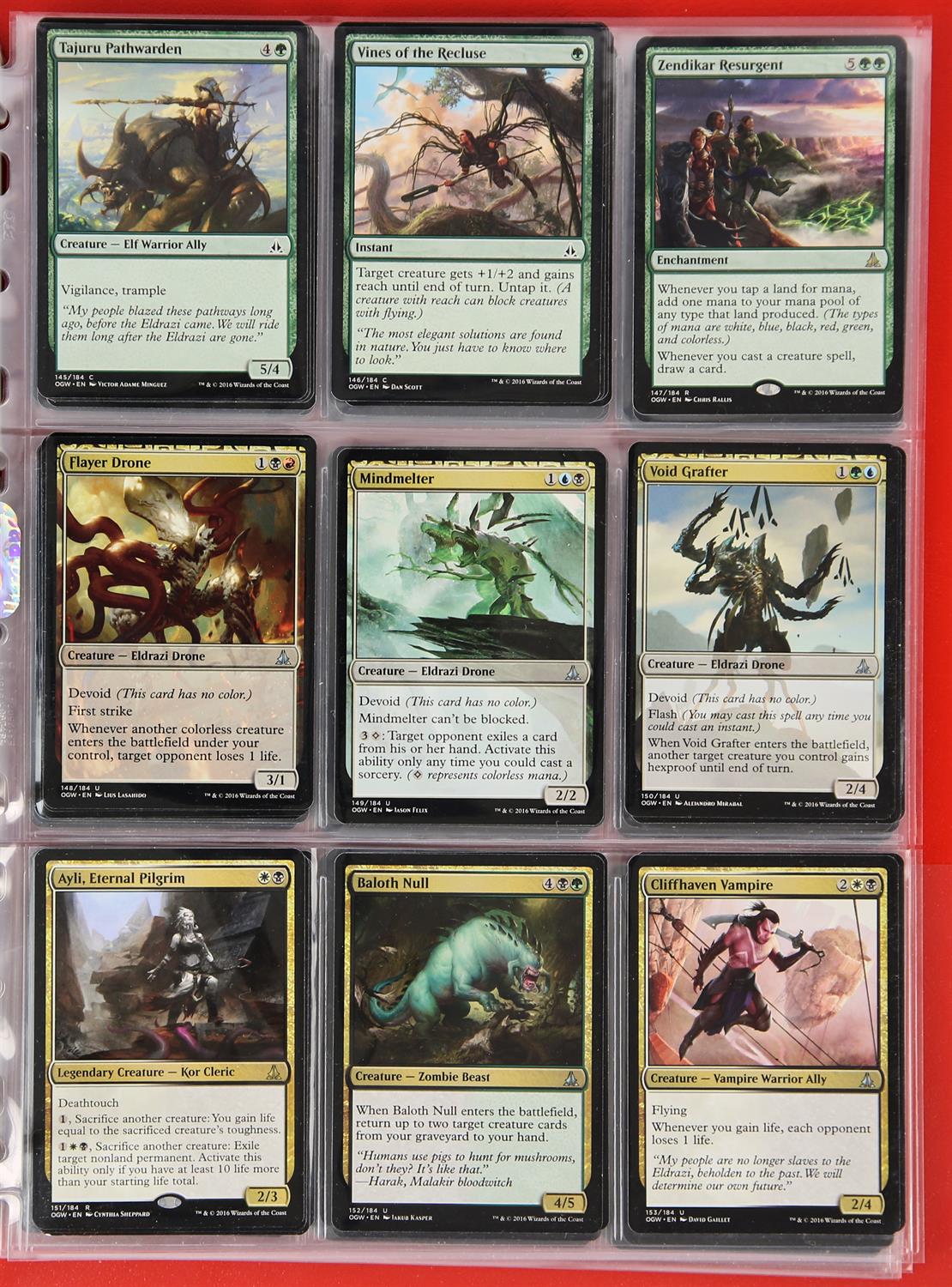 Magic The Gathering. Oath Of the Gatewatch Partial Set This lot features a near complete of - Image 9 of 21