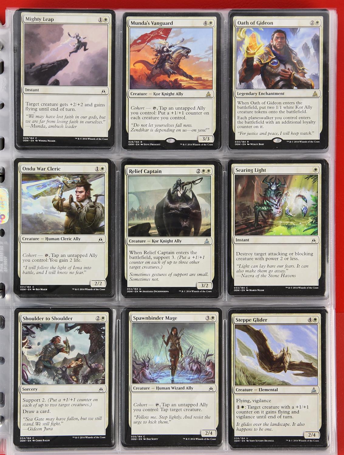 Magic The Gathering. Oath Of the Gatewatch Partial Set This lot features a near complete of - Image 16 of 21