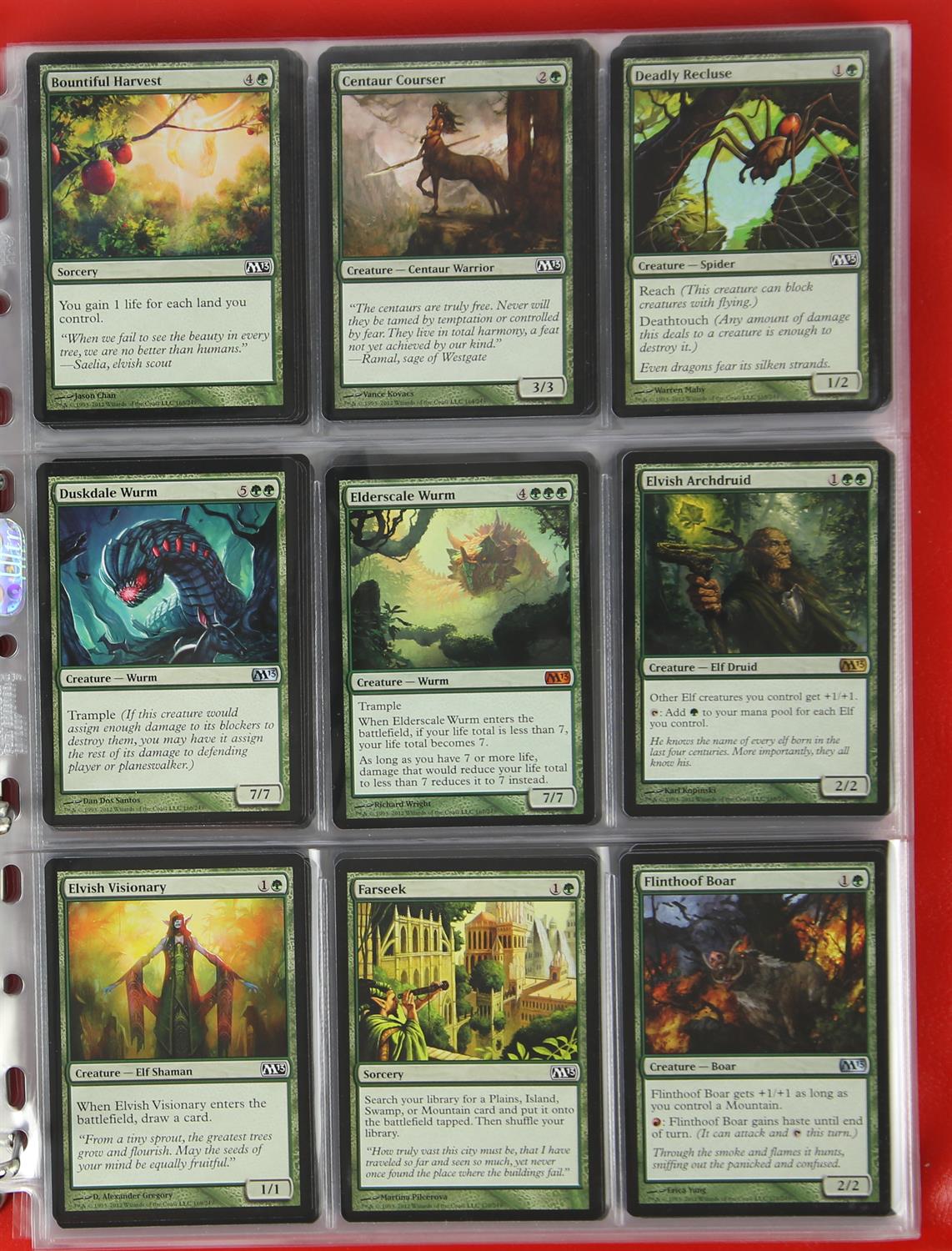 Magic The Gathering. Magic Core Set 2013 Partial Complete Set This lot features a partial complete - Image 11 of 28