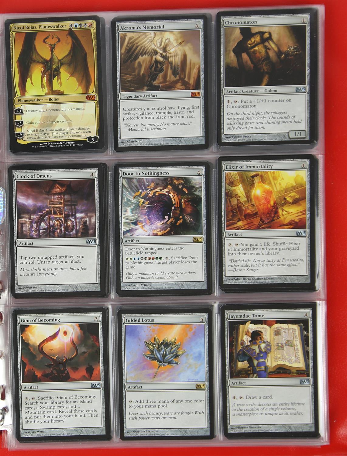 Magic The Gathering. Magic Core Set 2013 Partial Complete Set This lot features a partial complete - Image 16 of 28
